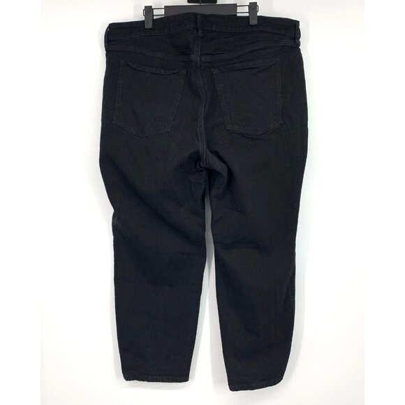 Old Navy Jeans OG Straight High Rise Black Denim - Picture 7 of 10